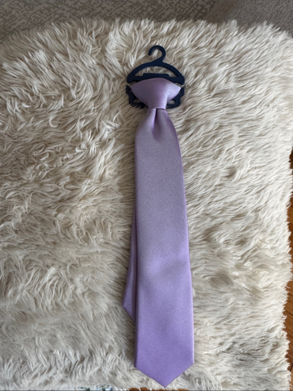 Chaps Purple Satin  Boys’/Youth Necktie”. Tie